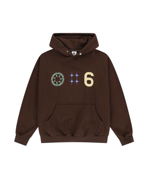 Route 66 Hoodie Brown