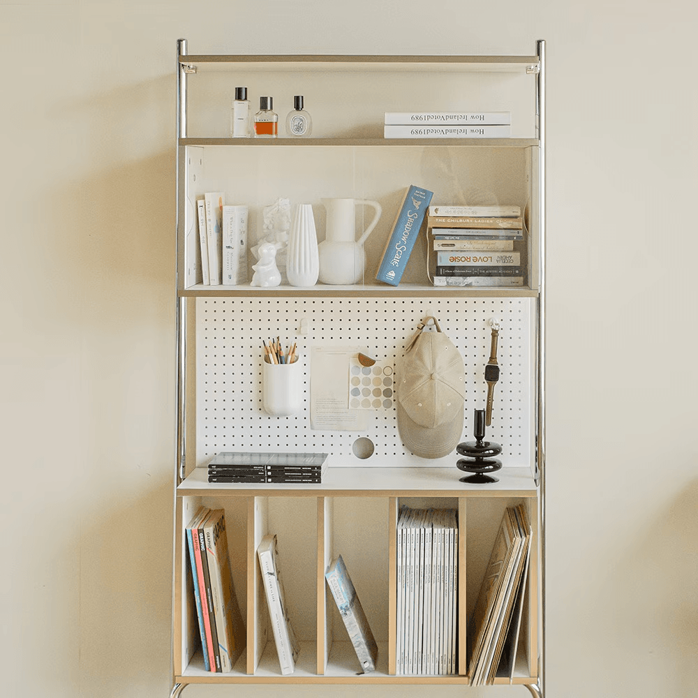 고트 타공판 유리 월 캐비닛 (멀티형)