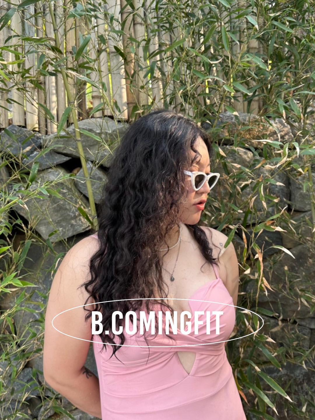 #0080 컬러풀 가슴꼬임 빅사이즈 모노키니 수영복 (M-XL)