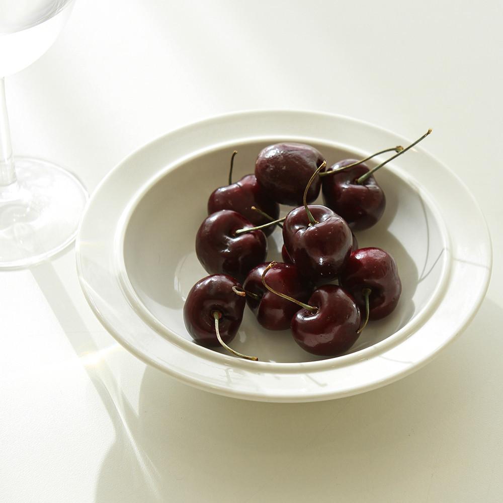 [원키친몰] 시라쿠스 메이플 찬기 도자기 반찬그릇 앞접시 찬기 S 화이트