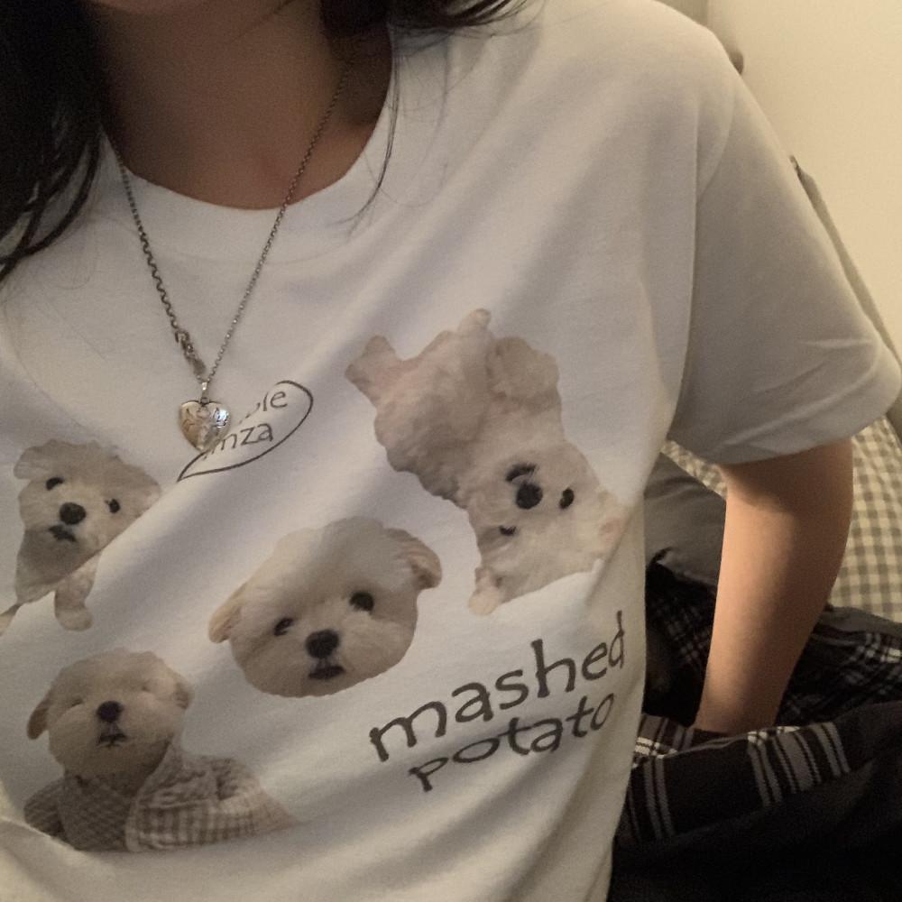 어도러블감자 반팔티