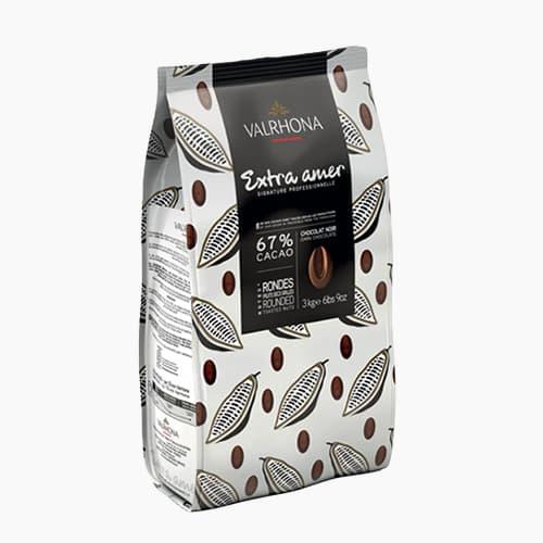 [예약상품]발로나 엑스트라 아메르 다크초콜릿 67% 3kg(충전용)