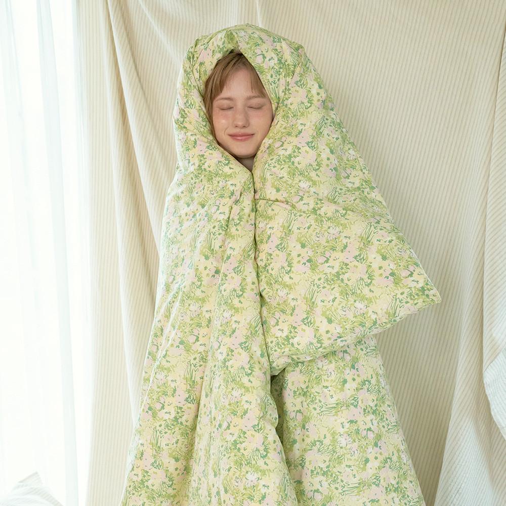 카린 민트 이불 커버 (3 sizes) : 쉐누아파리