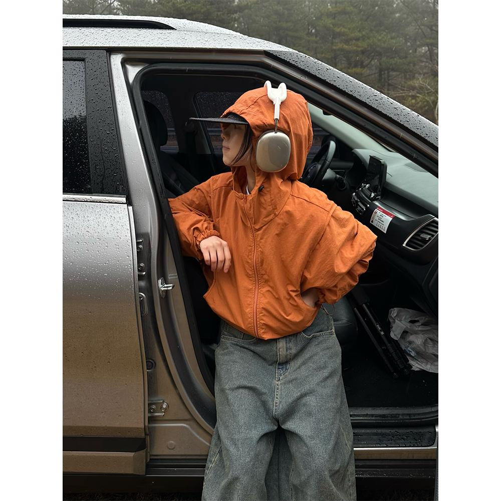 시티 후드 바람막이 (4color)