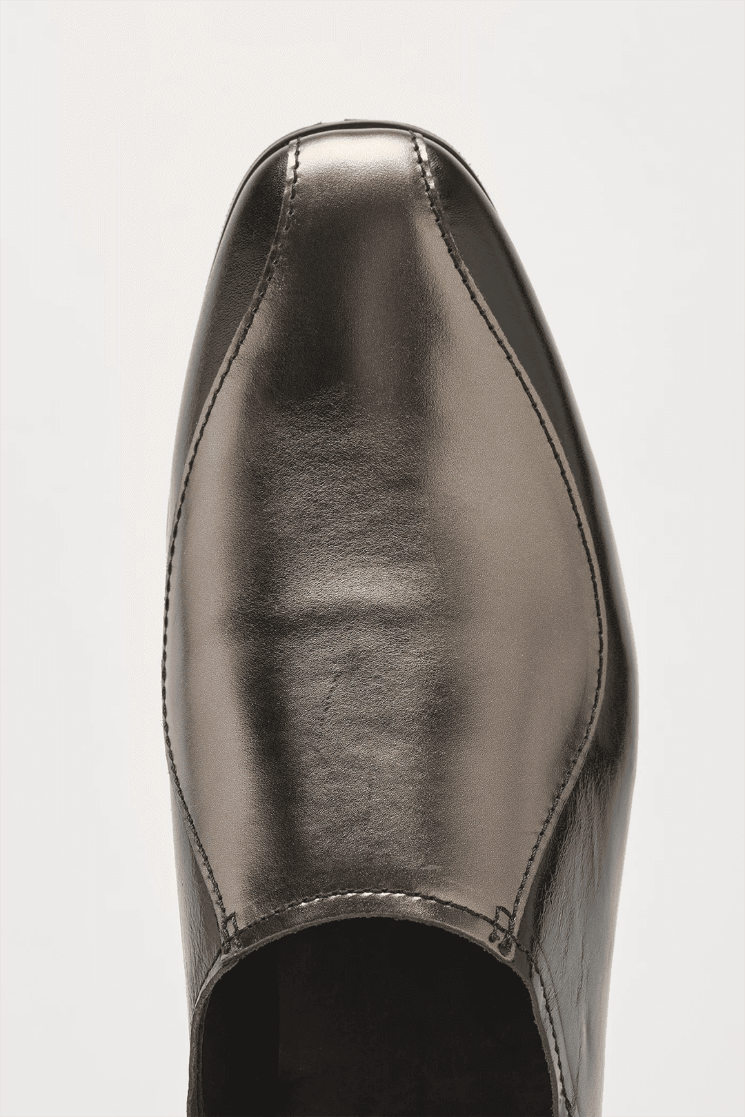 OUR LEGACY : CAB SLIPPER (CHROME WALTZ LEATHER)
