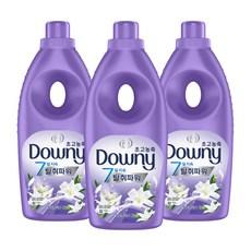 다우니 탈취파워 화이트티와 릴리 초고농축 섬유유연제 본품, 1.05L, 3개