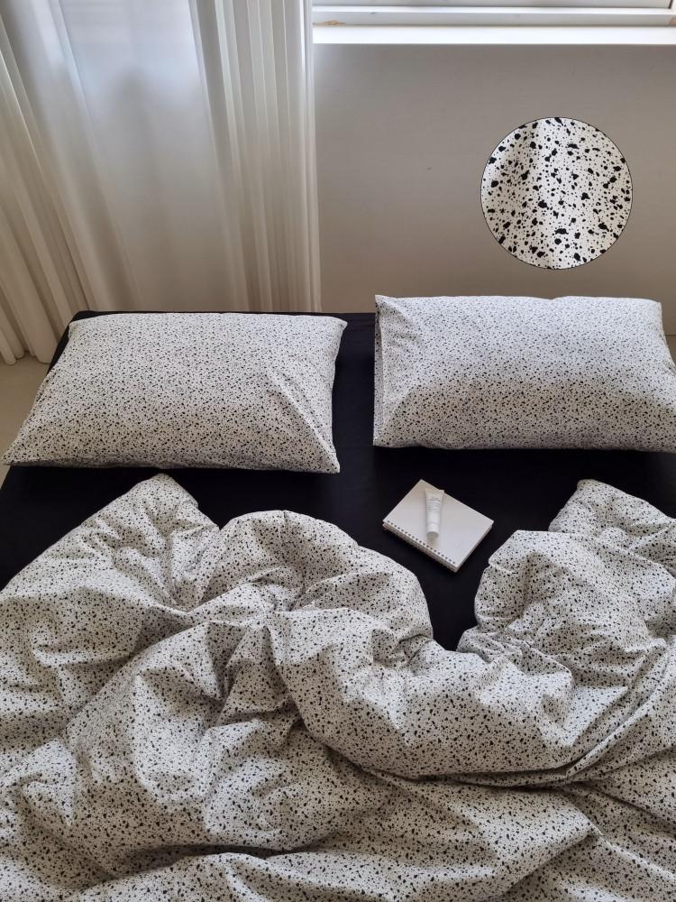 카카오칩 테라조 60수 순면 차렵이불