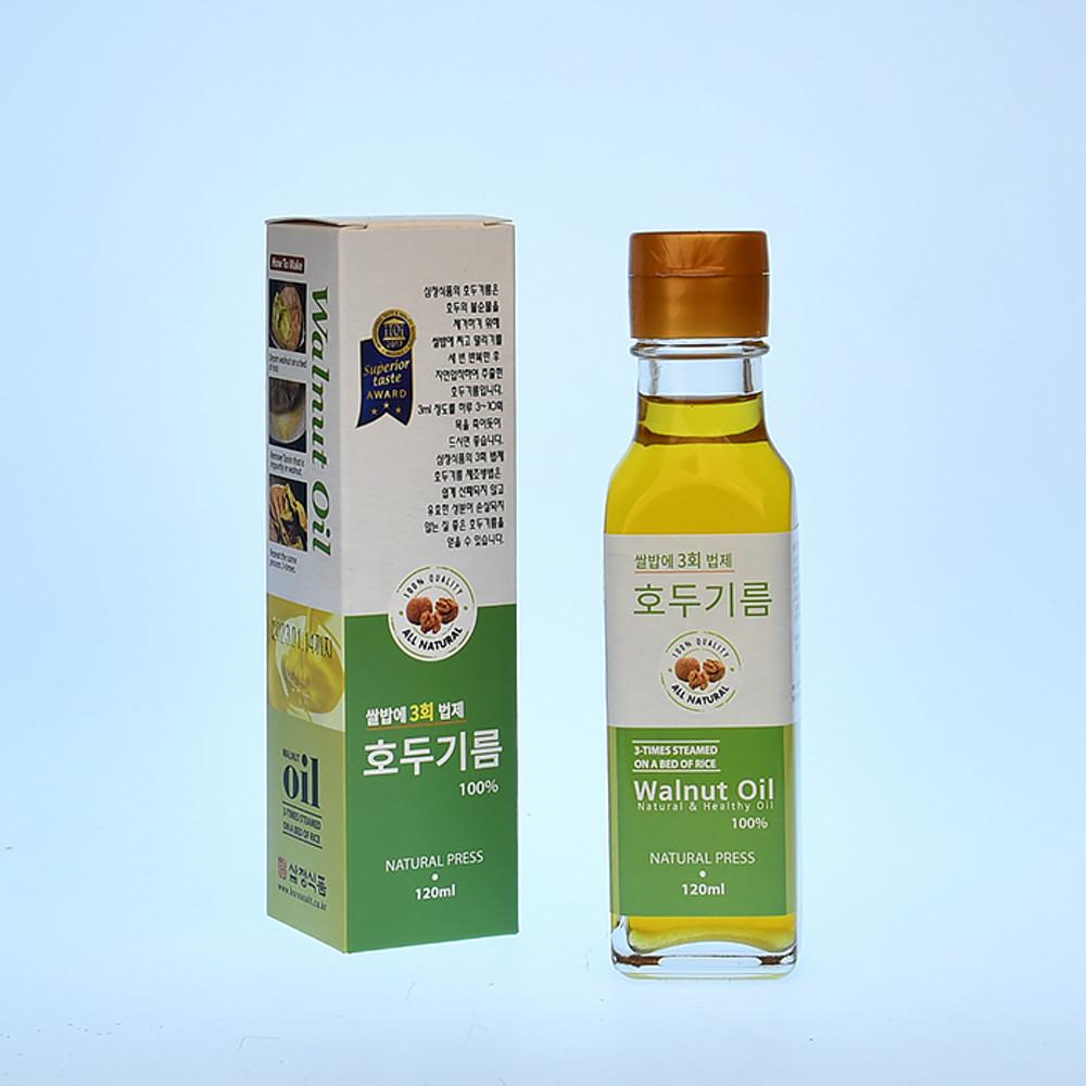 3회 법제 호두기름 120ml(쌀밥으로 3회 법제한 호두기름)