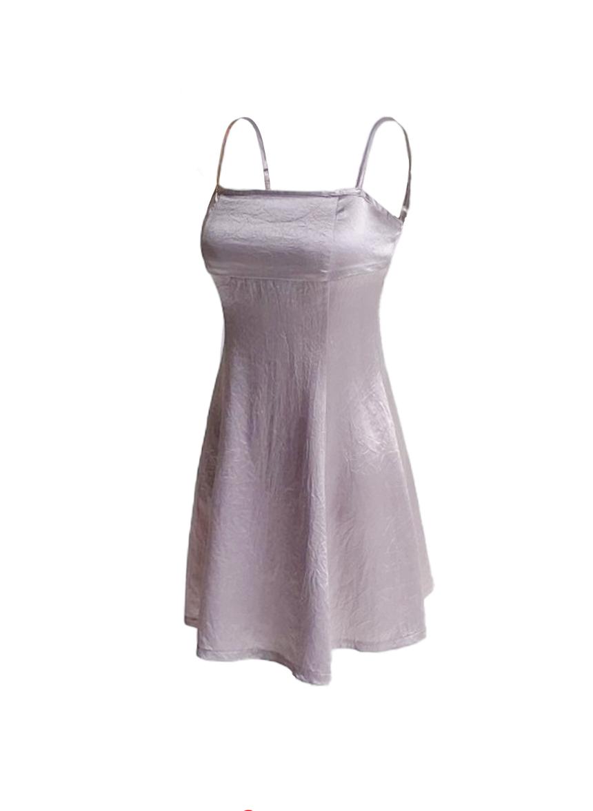 루루서울 Metal Bomb Dress