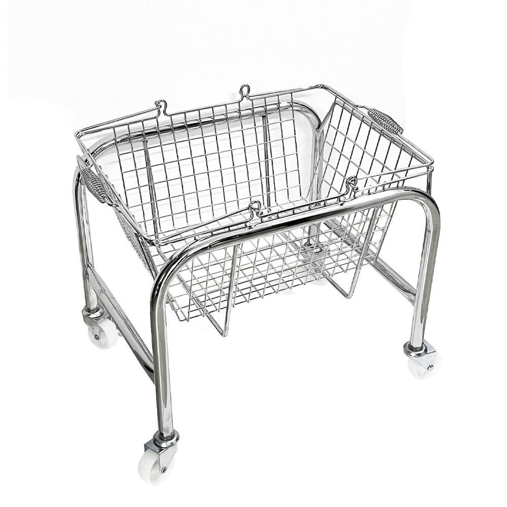 런드리데이 레트로 미드센츄리 모던 미니 이동식 트롤리 카트 웨건