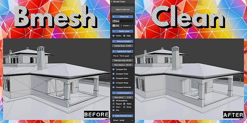 Bmesh Clean Add-On