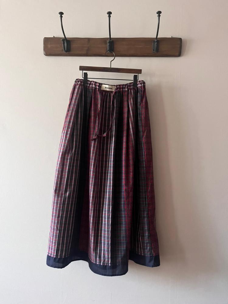 그랜드마) 페스티벌 체크 스커트 (고퀄리티)