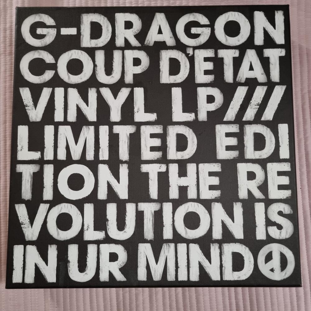 [미개봉LP/한정반] 지드래곤 (G-Dragon) 2집 - 쿠데타 (COUP D'ETAT)