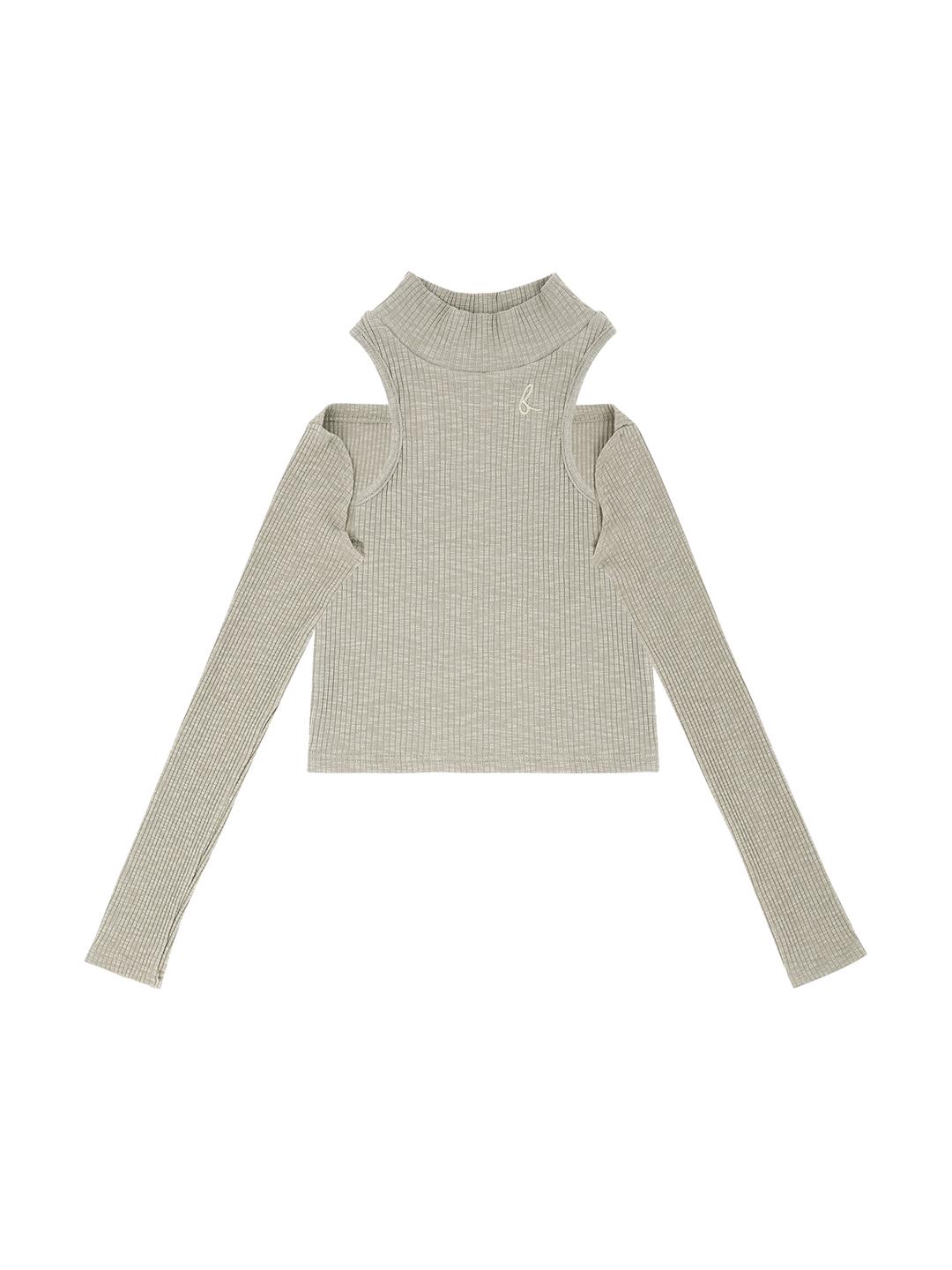 BOLERO KNIT TOP SET (BEIGE)