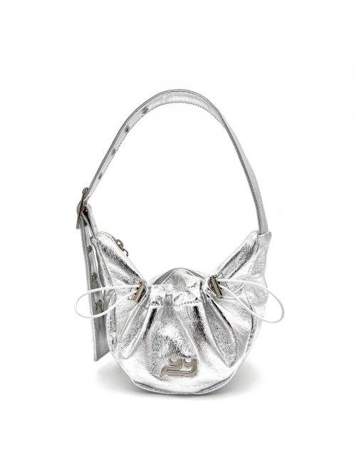 Y.13 Sasha Draw String Mini Buckle Bag / Y.13-BB16 / COSMO SILVER