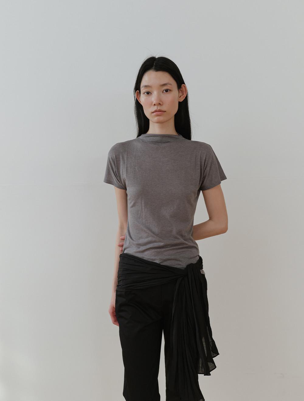 MOCK NECK TOP [MOCHA]