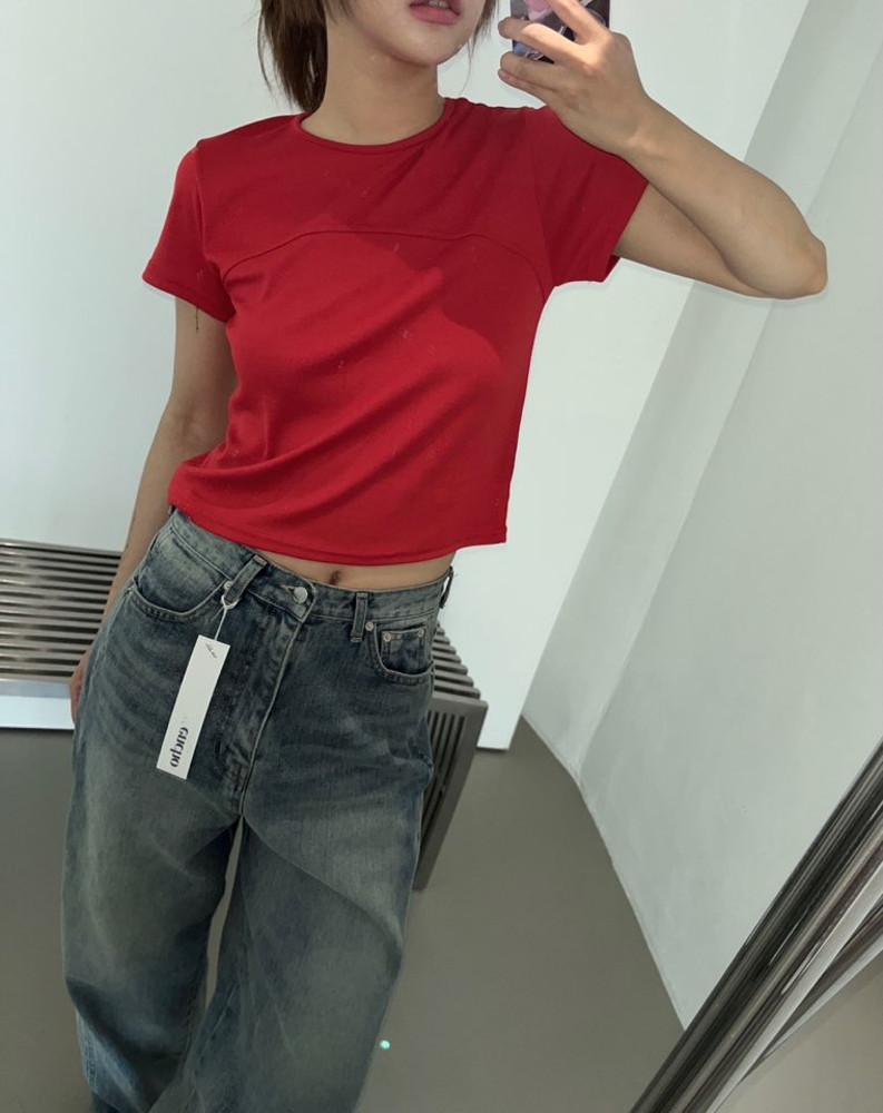 쫀쫀커브티셔츠