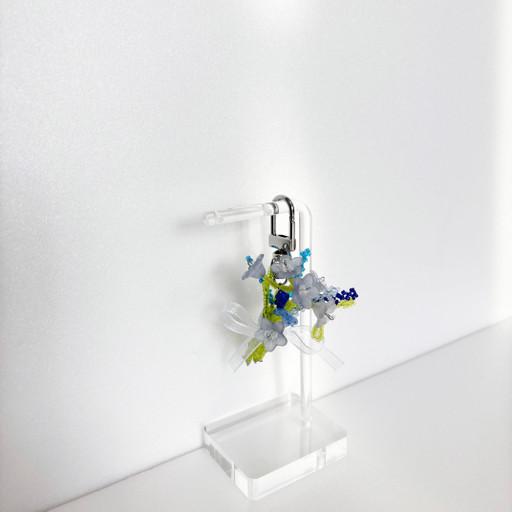 라벤더 & 물망초 부케 키링🪻