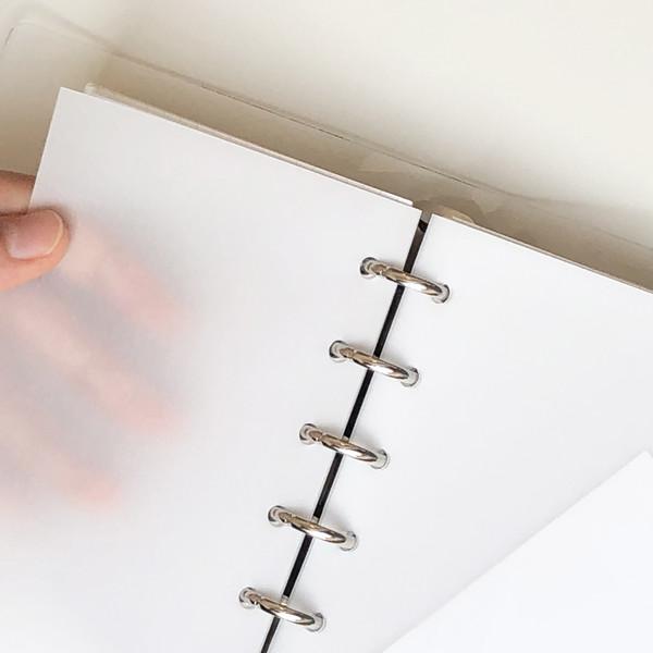 A7 트레싱지 투명 리필속지