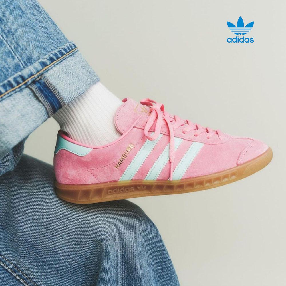 아디다스 함부르크 블리스 핑크 아쿠아 검 IH5459