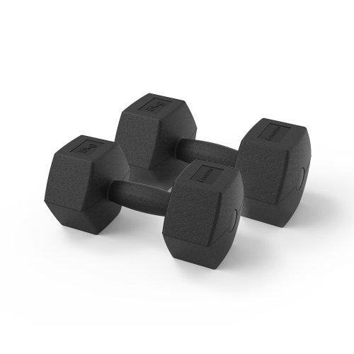 블랙육각 덤벨 아령 5kg 2개 아령세트 웨이트 운동