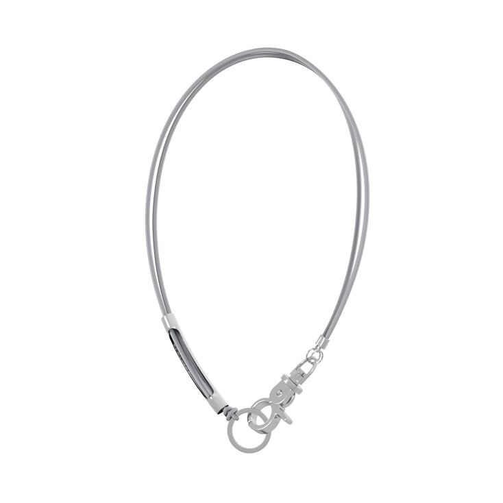 3way sporty tool necklace (light gray)