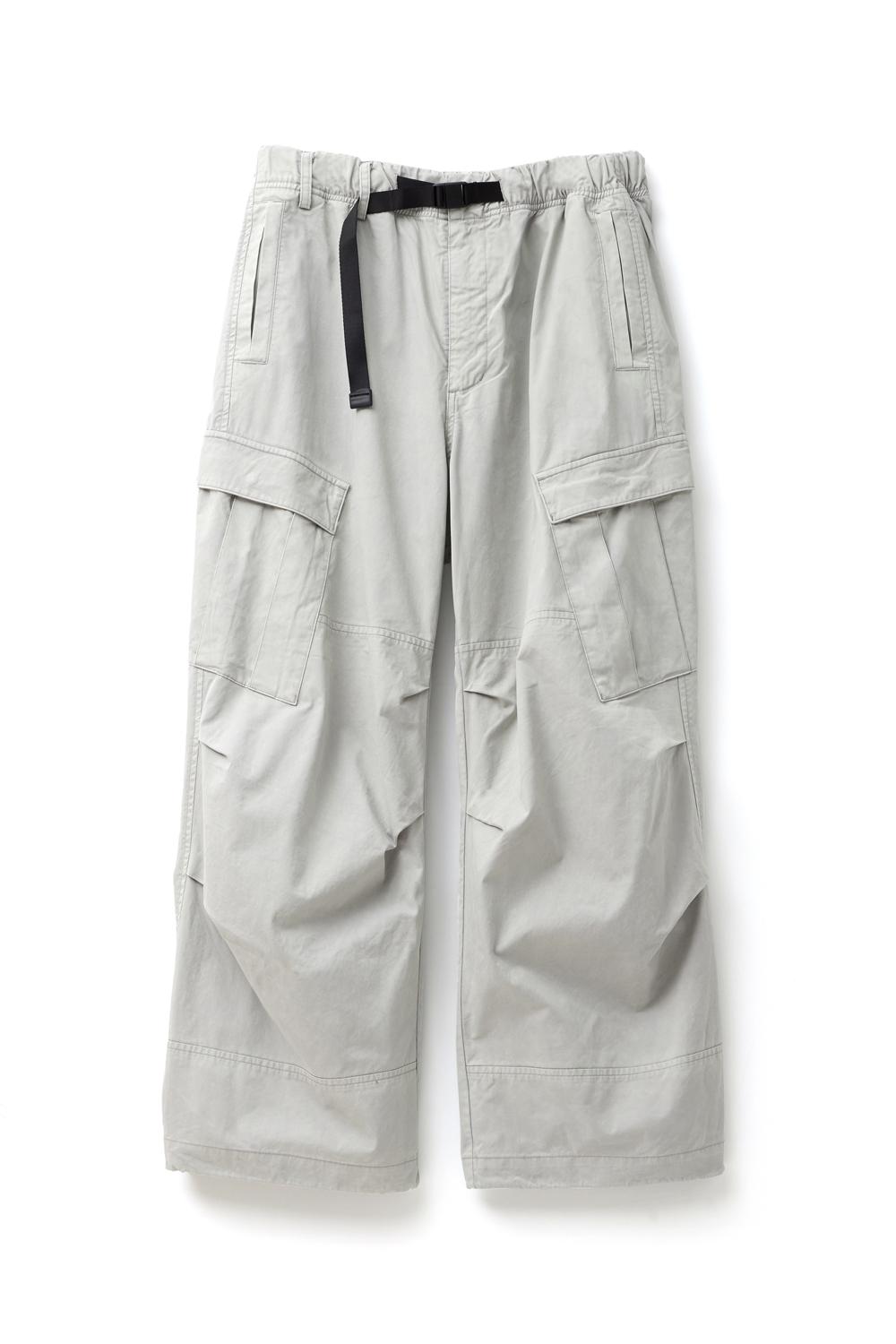 Mil Pants CPN Washed Light Grey