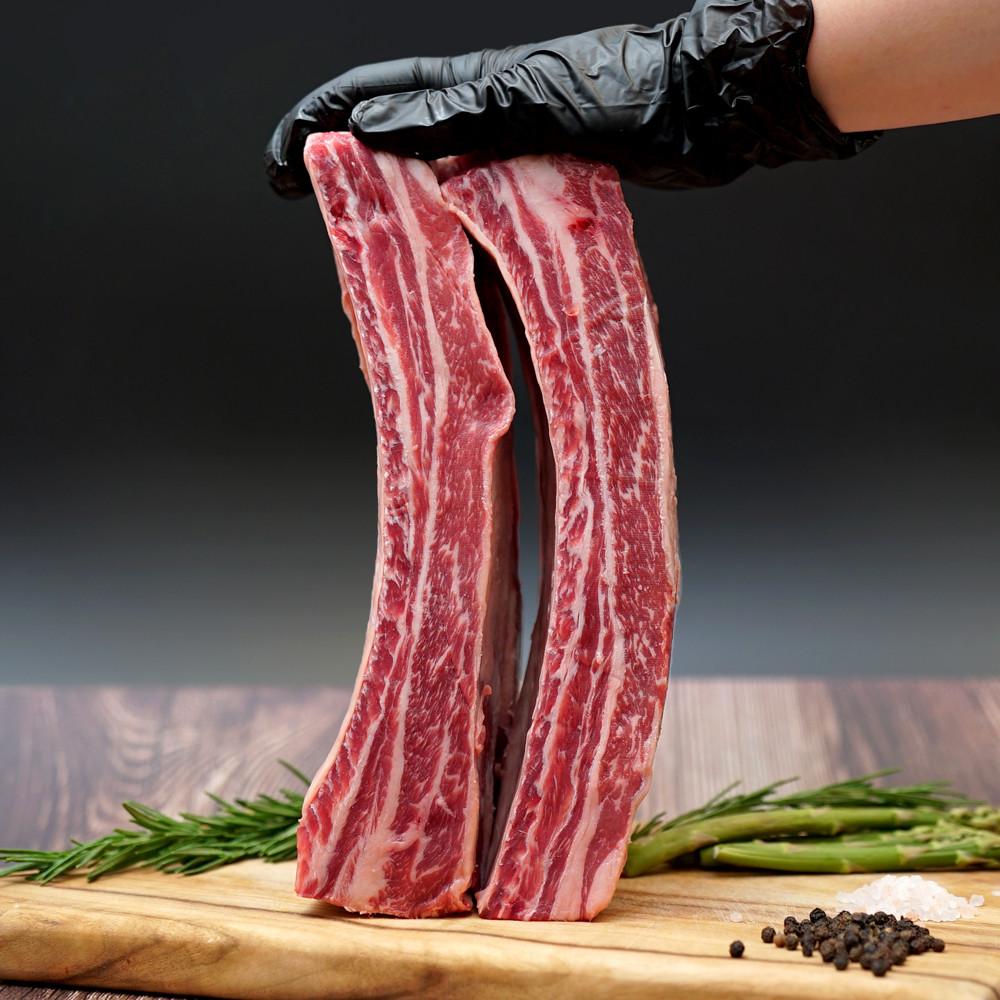 꽉찬 마블링 꽃갈비로만 만든 우대갈비 홍김동전 캠핑 바베큐 전참시 손님접대용 캠마카세