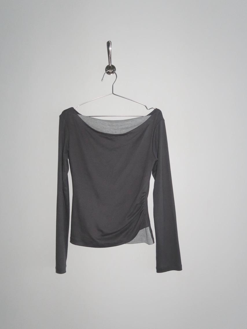 LAYERED COLOR-BLOCK TEE