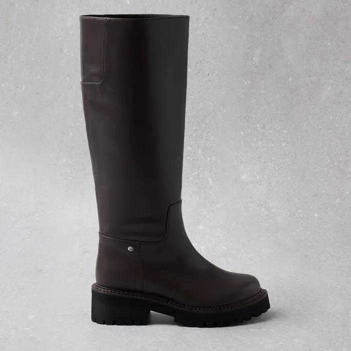 Fev_Young muze long boots(brown)_DE3BW25513BRN