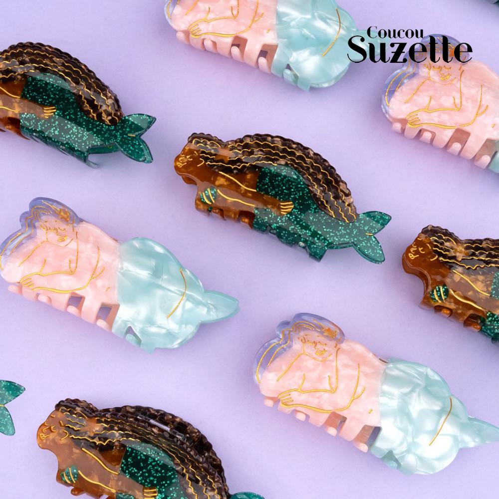 쿠쿠수제뜨 인어 인어공주 집게핀 COUCOU SUZETTE MERMAID HAIR CLAW / 2 COLORS