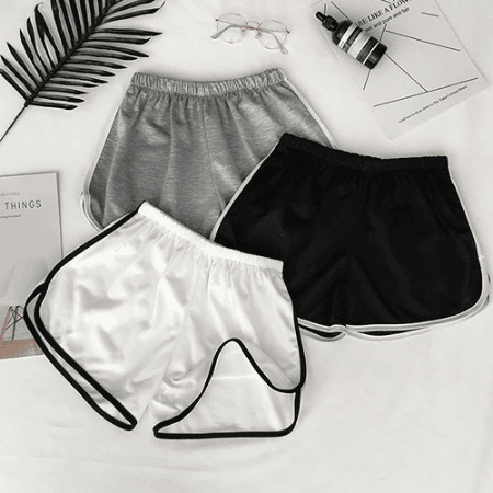 원라인 피트니스 돌핀팬츠