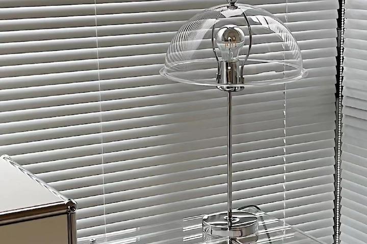 [해외] 북유럽 아크릴 거실 머쉬룸 조명 단스탠드 40cm