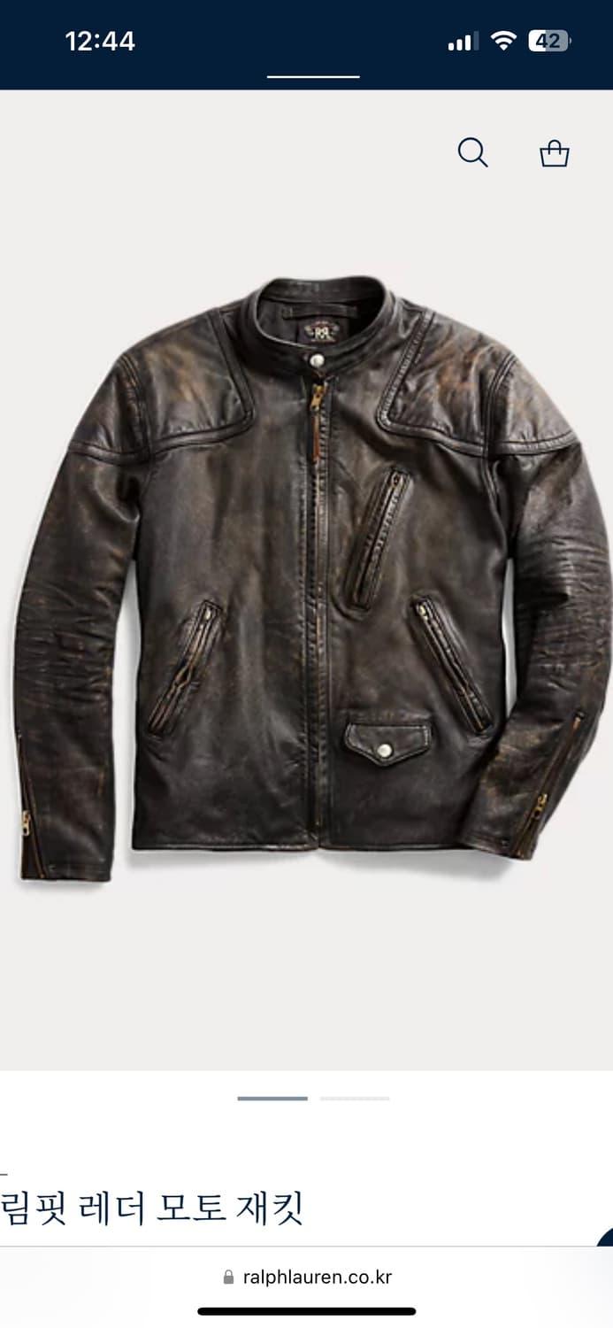 RRL 모터사이클 자켓(L size) | 후루츠패밀리