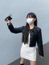 Soap leather jacket