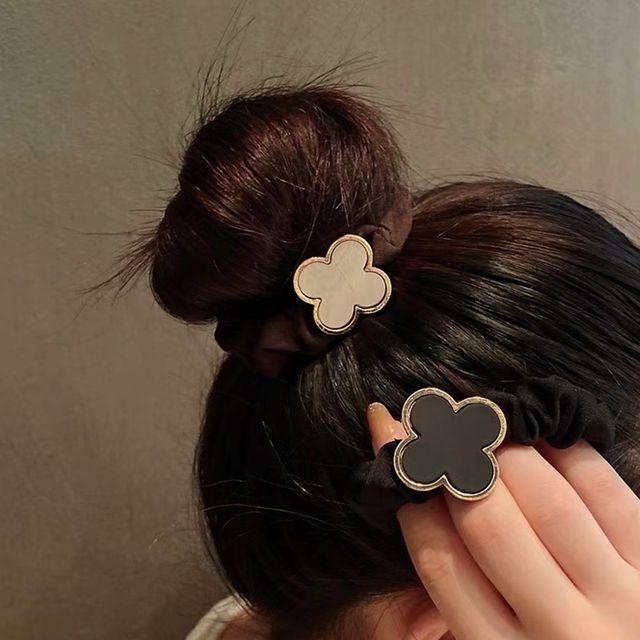 [오늘출발/랜덤악세증정] 골드 클로버 스크런치 곱창밴드