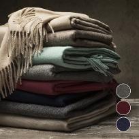 크리스티안 피슈바처 알파카 울 100% 블랭킷 130x200 (3컬러)