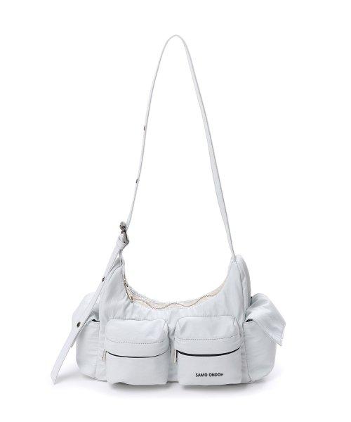 포켓 머그백 pocket mug bag M nylon white