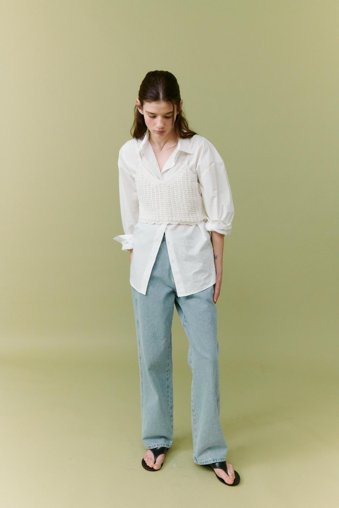 [5th] Relaxed fit denim