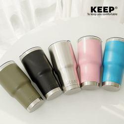 KEEP 캠핑 대용량 보온 보냉 머그 컵 텀블러 900ml