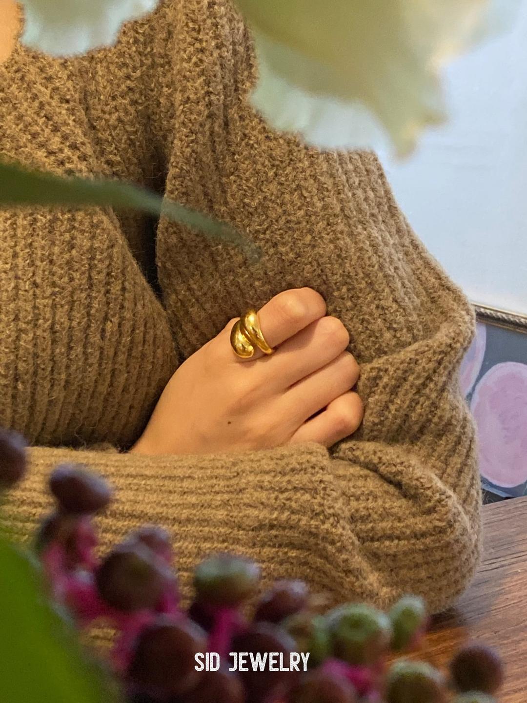 [SILVER925] Muffle ring