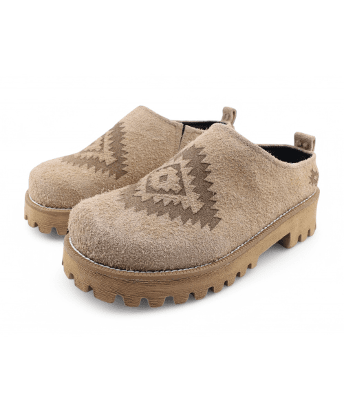 야세x피로 네이티브 클로그 베이지