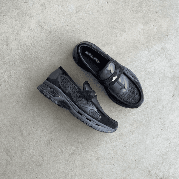 Black Runner Loafer