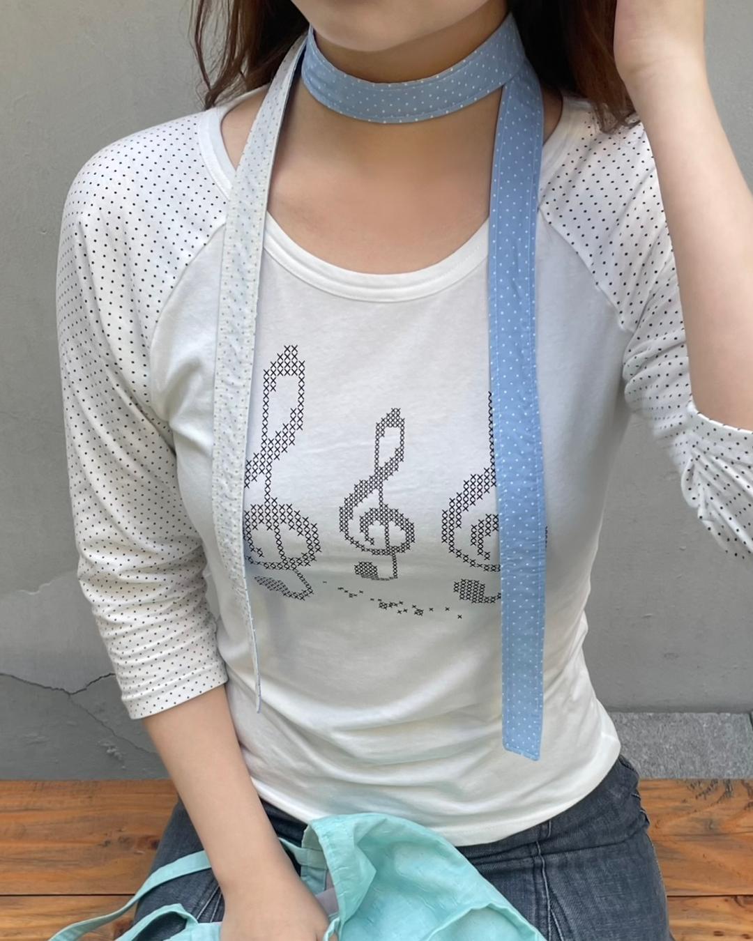 구름맛 알사탕 스카프