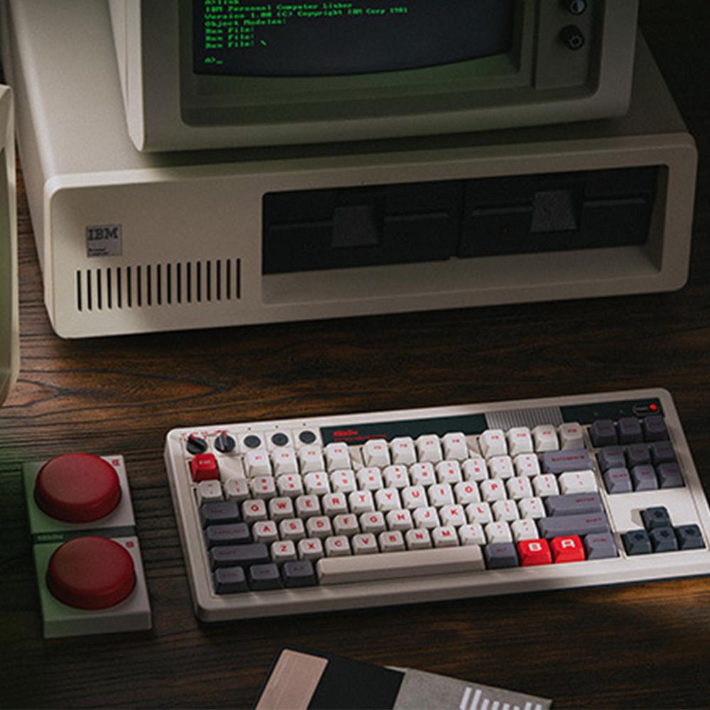 8BITDO 레트로 유무선 기계식 키보드 듀얼 슈퍼버튼 포함
