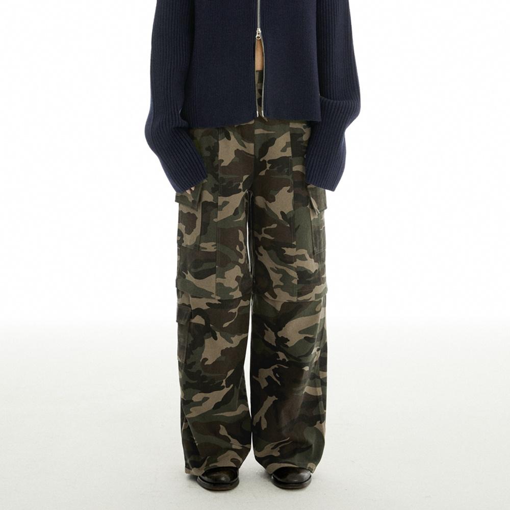 Two way multi cargo pants [Military]