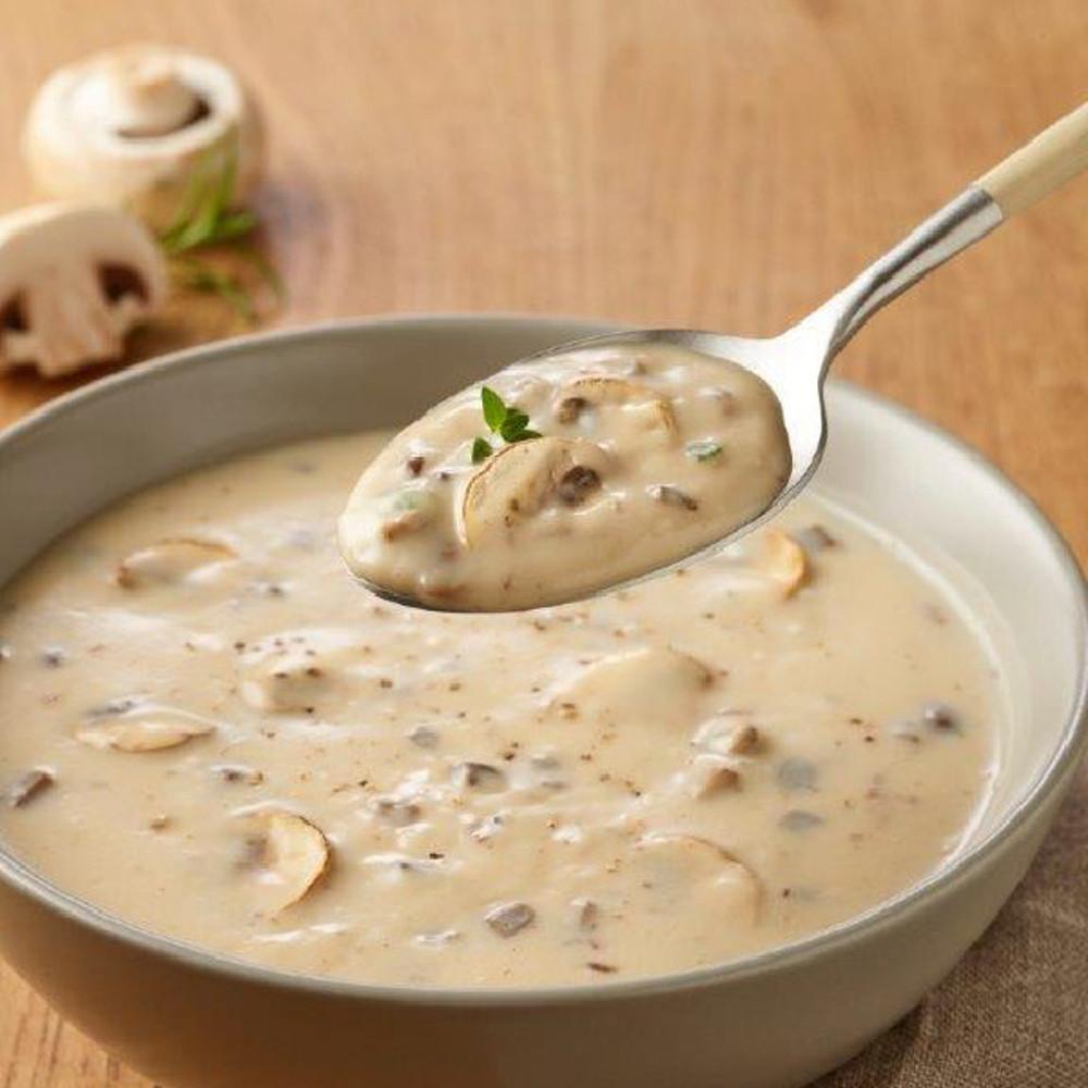 애슐리 머쉬룸 크림 스프 ( 양송이스프 수프 )