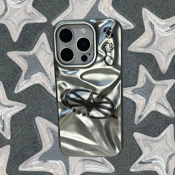 metallic space wave case