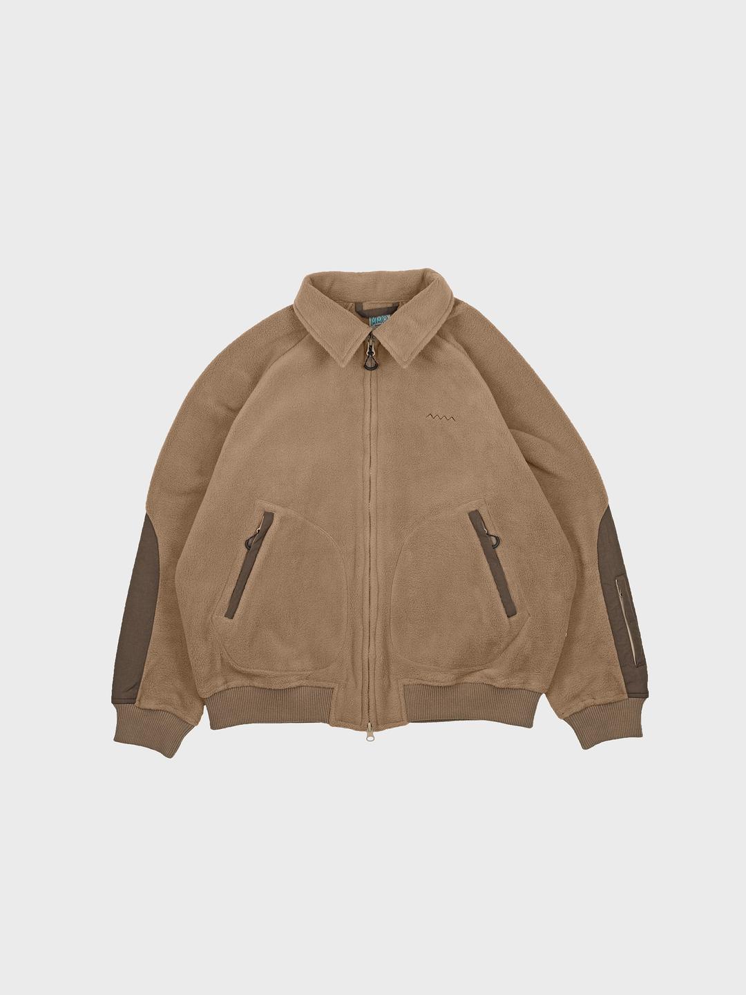 mmo fleece jacket (2colors)