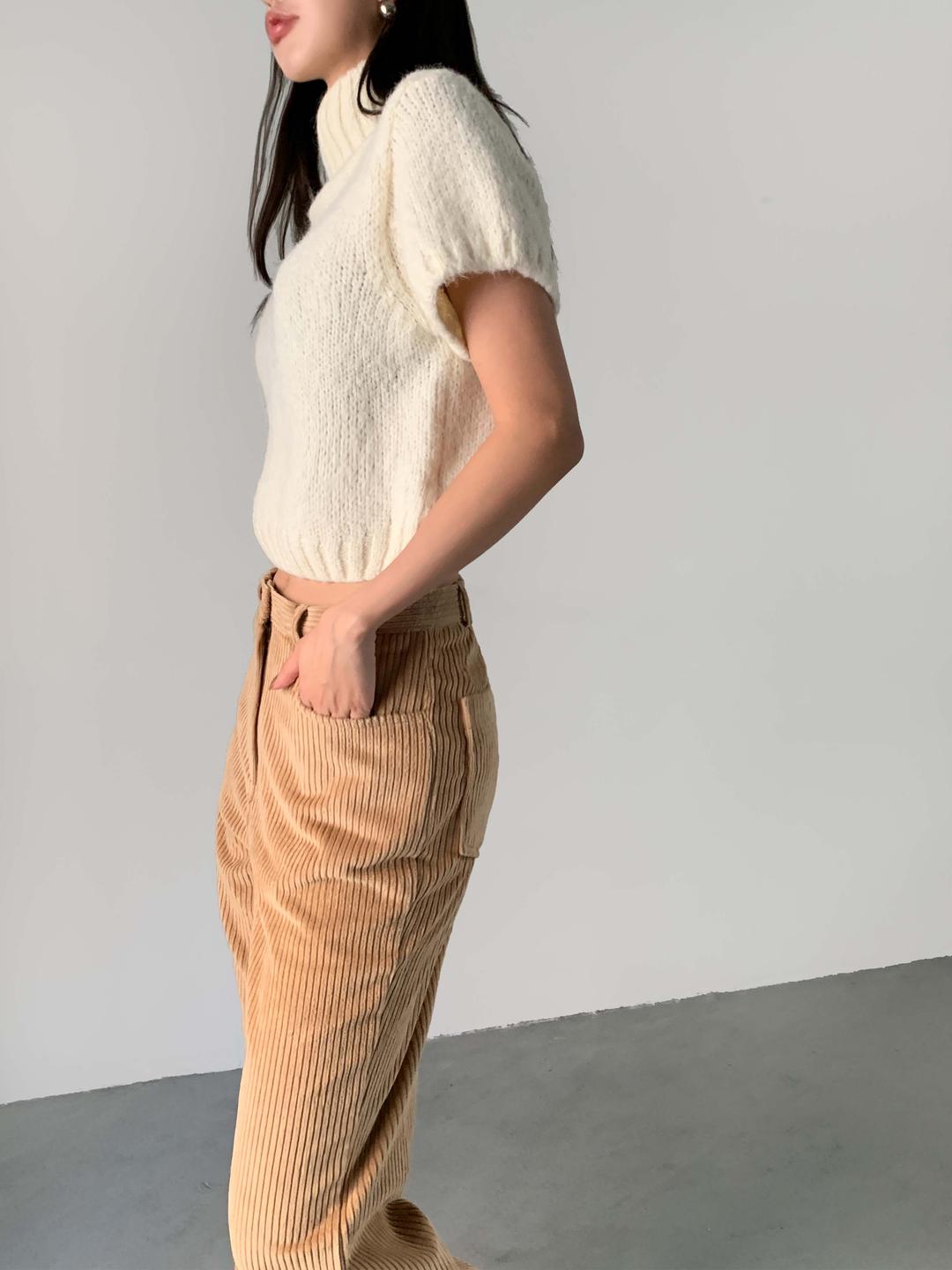 POM POM KNIT (IVORY)